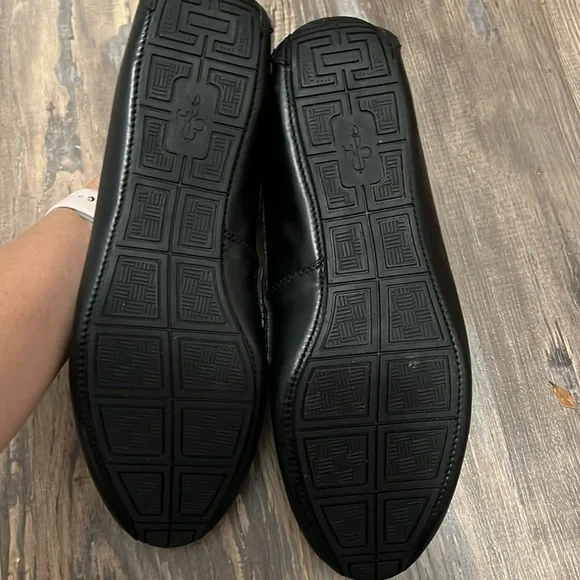 Men’s Cole Haan Somerset Black Croc Driving Moc Loafers - Picture 8 of 9